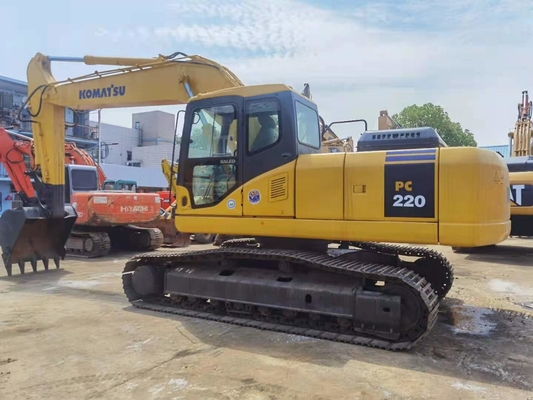 PC220 - 7 Bánh xích thủy lực được sử dụng Máy xúc Komatsu 11,7 Rpm