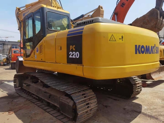 PC220 - 7 Bánh xích thủy lực được sử dụng Máy xúc Komatsu 11,7 Rpm