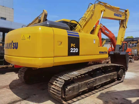 PC220 - 7 Bánh xích thủy lực được sử dụng Máy xúc Komatsu 11,7 Rpm