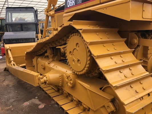 Đường ray thủy lực 18,6 tấn Máy ủi mèo được sử dụng Caterpillar D6R