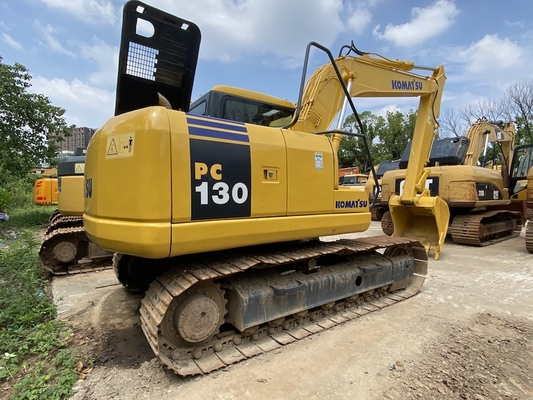 Máy xúc Komatsu cũ bằng bánh xích thủy lực PC130-7 với xô 0,53m3