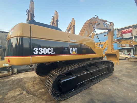 30t Máy xúc bánh xích thủy lực CAT 330CL cũ 30 tấn 1.7m3 Xô 35108kg
