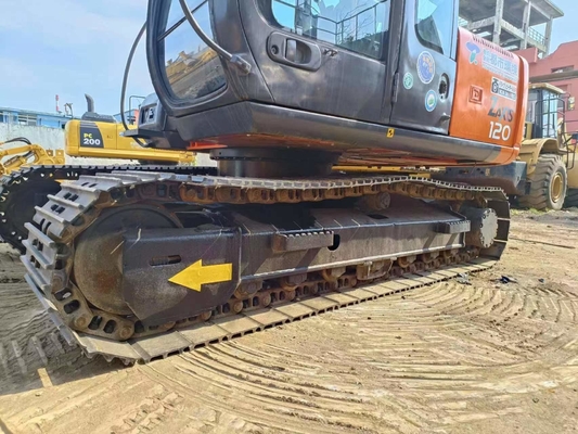 Máy xúc bánh xích thủy lực 12t ZX120 Máy đào Hitachi đã qua sử dụng Trọng lượng làm việc 12200kg