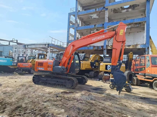 Máy xúc bánh xích thủy lực 12t ZX120 Máy đào Hitachi đã qua sử dụng Trọng lượng làm việc 12200kg