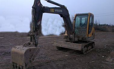 Mini sử dụng Volvo Excavator EC55 0.14cbm dung lượng xô với Turbo gốc