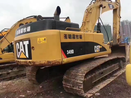 Chiếc máy đào cũ gốc Nhật Bản Cat 349D, Caterpillar sử dụng máy đào đường sắt 49 tấn