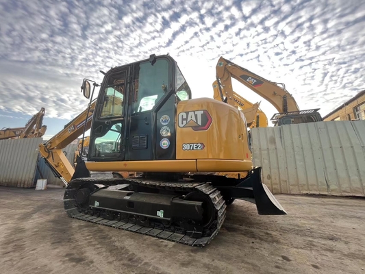 Chiếc máy đào cũ gốc Nhật Bản Cat 307E, Caterpillar sử dụng máy đào đường ray 7 tấn