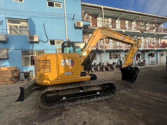 Chiếc máy đào cũ gốc Nhật Bản Cat 307E, Caterpillar sử dụng máy đào đường ray 7 tấn