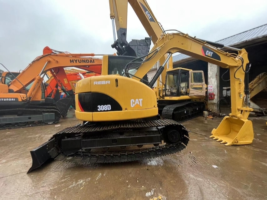 Chiếc máy đào cũ gốc Nhật Bản Cat 308D, Caterpillar sử dụng máy đào đường ray 8 tấn