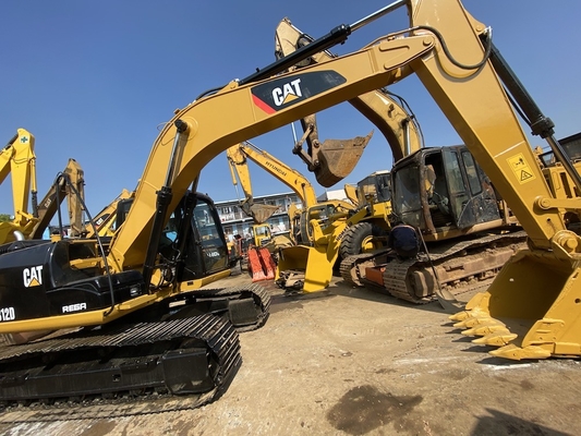 Động cơ khai quật thủy lực gốc Nhật Bản Cat 312D tay thứ hai, Caterpillar sử dụng xe khai quật đường ray 12 tấn