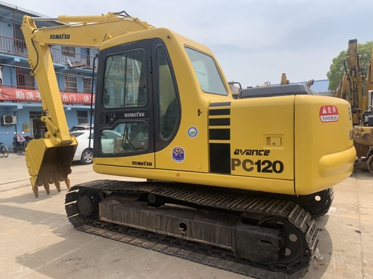 12 tấn Nhật Bản nguyên bản sử dụng Komatsu PC120-6 máy đào Crawler