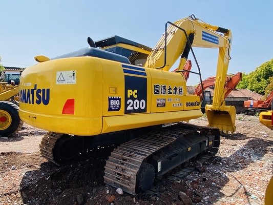 20 tấn gốc Nhật Bản sử dụng Komatsu PC200-7 máy đào Crawler