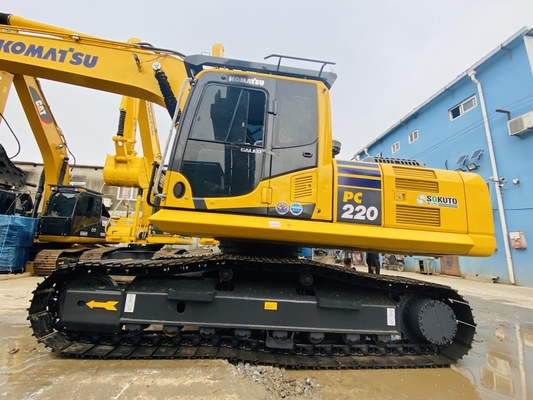 22 tấn nguyên bản Nhật Bản tay thứ hai Komatsu PC220-8 máy đào Crawler