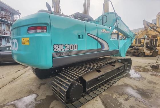 20 tấn nguyên bản Nhật Bản sử dụng Kobelco SK200-8 Crawler Excavator với động cơ điện 114KW và dung lượng xô 0,8 m3