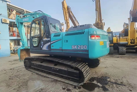 20 tấn nguyên bản Nhật Bản sử dụng Kobelco SK200-8 Crawler Excavator với động cơ điện 114KW và dung lượng xô 0,8 m3