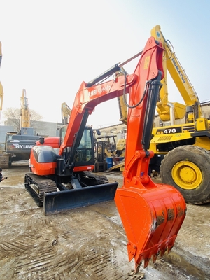8 tấn Nhật Bản nguyên bản sử dụng Kubota KX183 Crawler Excavator với 47,8 kW động cơ sức mạnh và 0,31 m3 dung lượng xô