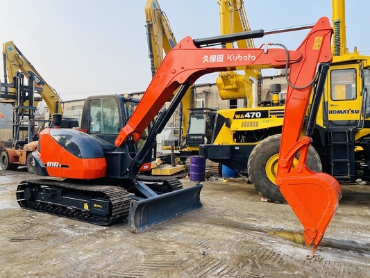 8 tấn Nhật Bản nguyên bản sử dụng Kubota KX183 Crawler Excavator với 47,8 kW động cơ sức mạnh và 0,31 m3 dung lượng xô