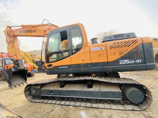 22 tấn Nhật Bản gốc tay thứ hai Hyundai R225 Crawler Excavator với 112 kW động cơ sức mạnh và 1,05 m3 dung lượng xô