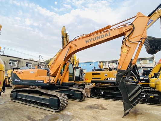 22 tấn Nhật Bản gốc tay thứ hai Hyundai R225 Crawler Excavator với 112 kW động cơ sức mạnh và 1,05 m3 dung lượng xô