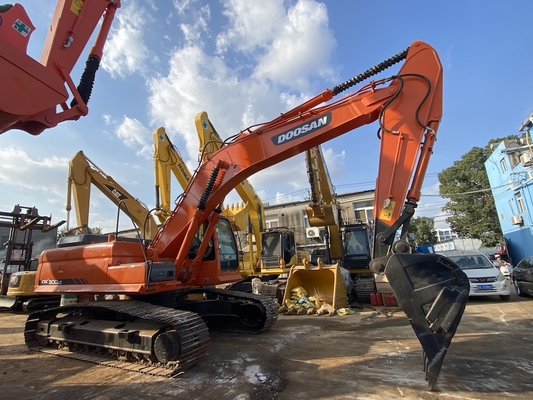 30 tấn nguyên bản sử dụng Doosan DX300 Crawler Excavator với dung lượng xô 1,27 m3