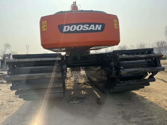 22 tấn Doosan DH220 Excavator Crawler nguyên bản sử dụng với dung lượng xô 0,5-1,18 m3