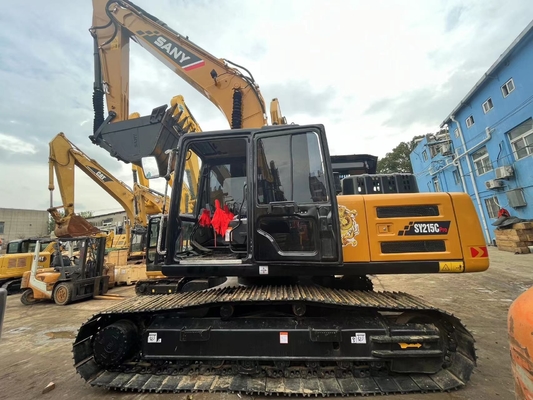 21 tấn sử dụng Sany SY215C máy đào thủy lực với dung lượng xô 1,1 m3