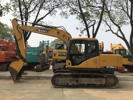 13 tấn sử dụng Sany SY135C-9 máy đào thủy lực với dung lượng xô 0,53 m3