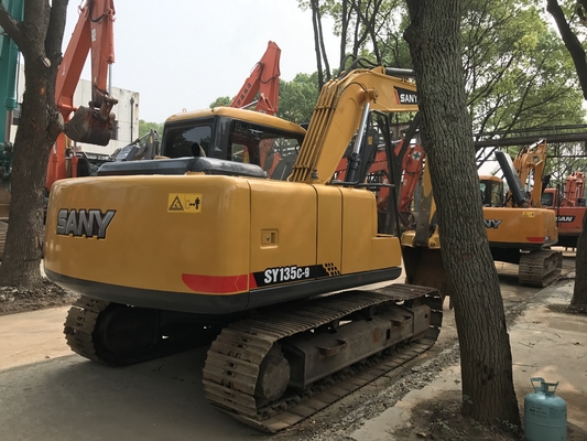 13 tấn sử dụng Sany SY135C-9 máy đào thủy lực với dung lượng xô 0,53 m3