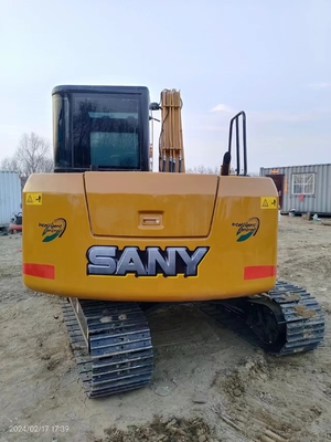 7 tấn sử dụng Sany SY75C máy đào thủy lực với dung lượng xô 0,12 ~ 0,32 m3