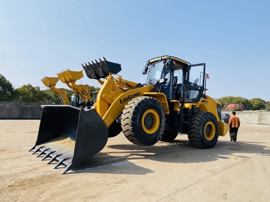 5 Tons sử dụng Liugong CLG856H Wheel Loader 3cbm Bucket Loader
