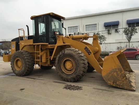 5-6 tấn Loader bánh xe cũ Cat 950G 2.9-3.6 m3 Loader xô