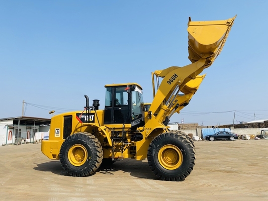 Máy tải bánh xe CAT 966H cũ 3.4-4.2 m3 Máy tải xô