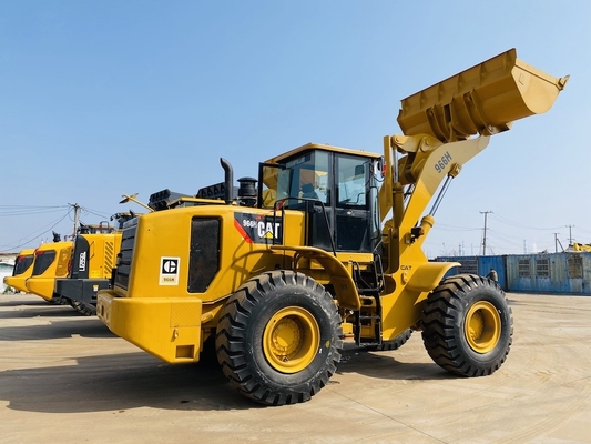 Máy tải bánh xe CAT 966H cũ 3.4-4.2 m3 Máy tải xô