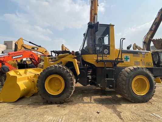 3-5 Tons Komatsu WA320-3 tay thứ hai Loader bánh xe Loader mặt trước sử dụng