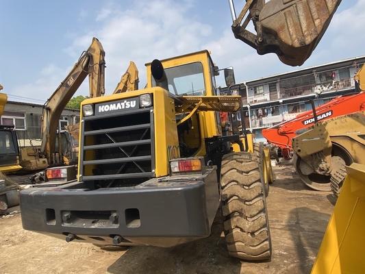 3-5 Tons Komatsu WA320-3 tay thứ hai Loader bánh xe Loader mặt trước sử dụng