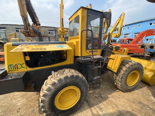 3-5 Tons Komatsu WA320-3 tay thứ hai Loader bánh xe Loader mặt trước sử dụng