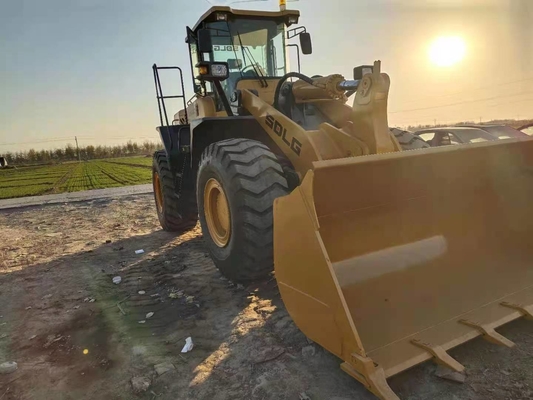 SDLG L958F sử dụng tay thứ hai Loader bánh xe phía trước 5-6Ton