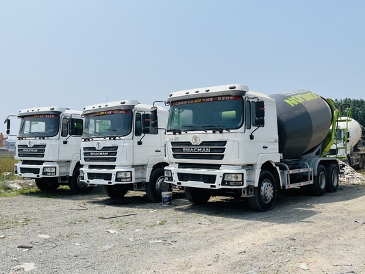 Xách tay thứ hai SHACMAN F3000 xe tải trộn bê tông 6x4 xe tải trộn bê tông sử dụng