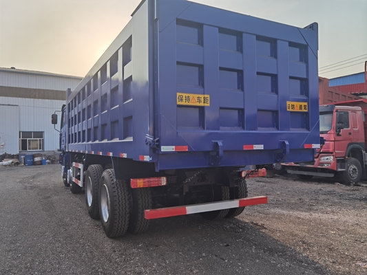 Được sử dụng SHACMAN F3000 8X4 xe tải đổ rác nặng 10 lốp xe tay thứ hai 380 HP xe tải tipper
