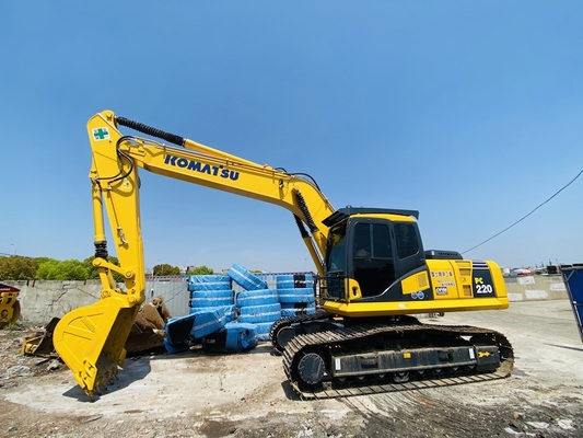22 tấn gốc Nhật Bản sử dụng Komatsu PC220-7 máy đào Crawler được sử dụng