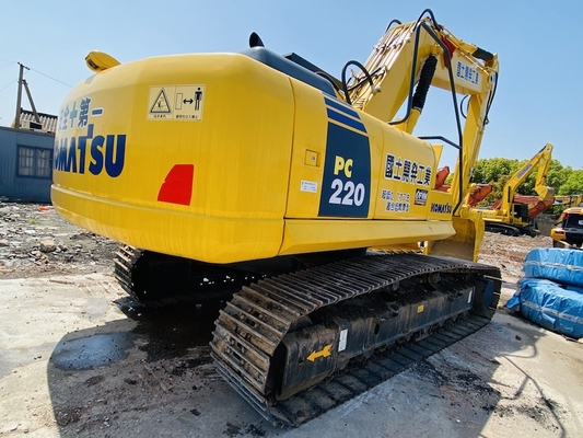 22 tấn gốc Nhật Bản sử dụng Komatsu PC220-7 máy đào Crawler được sử dụng