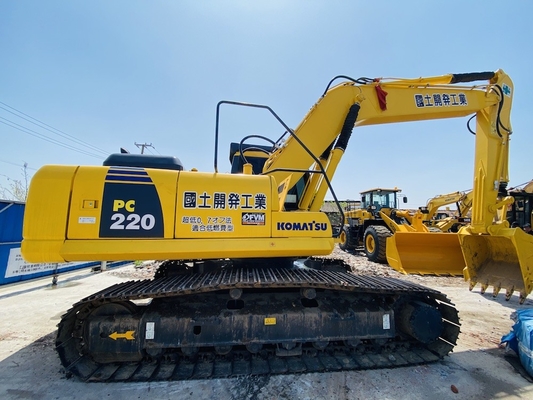 22 tấn gốc Nhật Bản sử dụng Komatsu PC220-7 máy đào Crawler được sử dụng