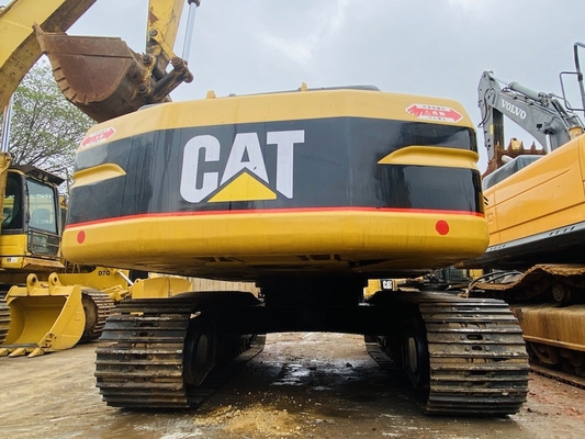 Chiếc máy đào cũ gốc Nhật Bản Cat 320b, Caterpillar sử dụng máy đào đường ray 20 tấn
