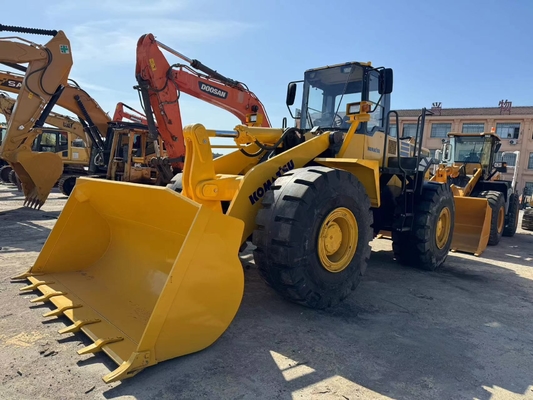 Máy tải bánh xe Komatsu WA470-3 cũ Máy tải đường trước 3.9 M 3