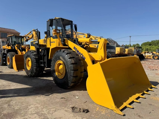Máy tải bánh xe Komatsu WA470-3 cũ Máy tải đường trước 3.9 M 3