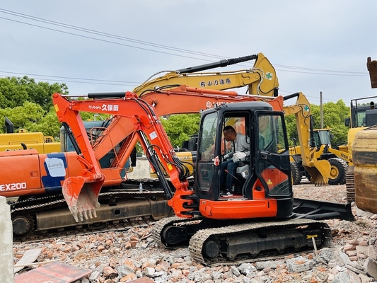 5 tấn sử dụng Kubota KX155 Crawler Excavator Excavator tay hai với 29.9KW động cơ sức mạnh và 0,16 m3 dung lượng xô