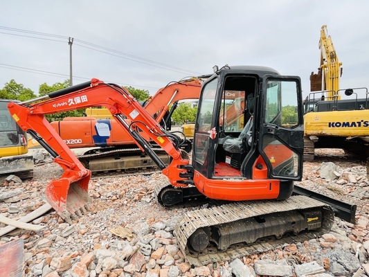 5 tấn sử dụng Kubota KX155 Crawler Excavator Excavator tay hai với 29.9KW động cơ sức mạnh và 0,16 m3 dung lượng xô