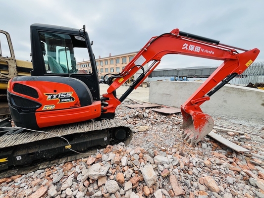 5 tấn sử dụng Kubota KX155 Crawler Excavator Excavator tay hai với 29.9KW động cơ sức mạnh và 0,16 m3 dung lượng xô