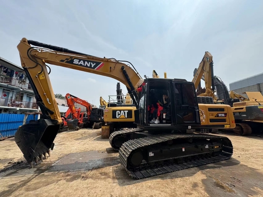 21 tấn sử dụng Sany SY215C máy đào thủy lực Máy đào tay thứ hai với dung lượng xô 1,1 M3
