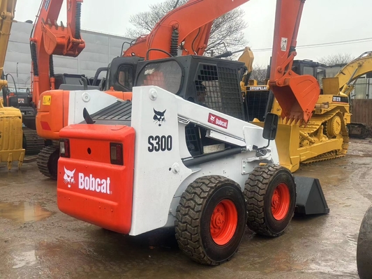 Bobcat S300 Mini Skid Steer Loader đã qua sử dụng, Bobcat Skid Loader 1m3 60KW